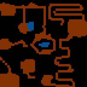 Underground minimap of Necromancing the Bone