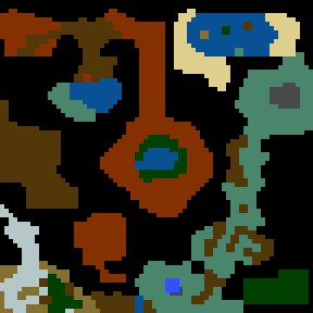 Underground minimap of Necromancing the Bone v2