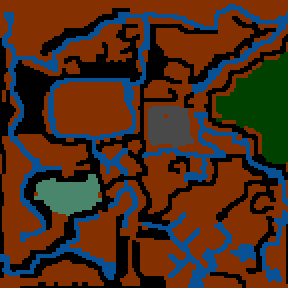 Underground minimap of Necroworld