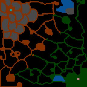Underground minimap of Népek Háborúja