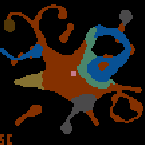Underground minimap of New Millennium