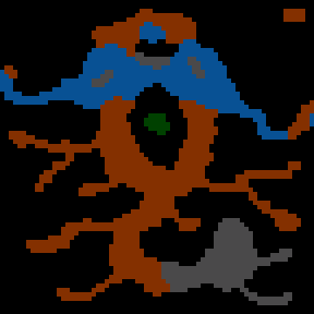 Underground minimap of -nv- The Shores of Hell