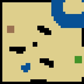 Underground minimap of Oasis