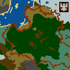 Surface minimap of Obrona Częstochowy
