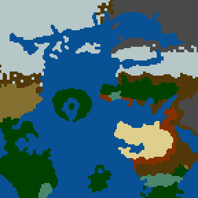 Surface minimap of Old World