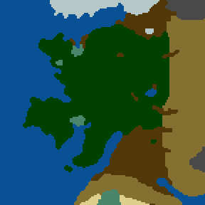 Surface minimap of Olde World