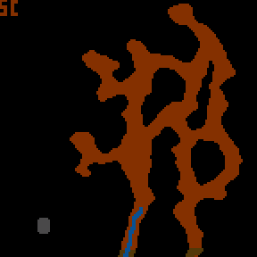 Underground minimap of Olde World