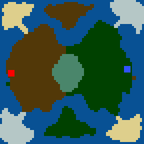 Surface minimap of One must fall: Ramparts