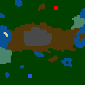 Surface minimap of Only the Strong