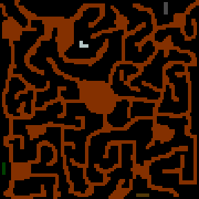 Underground minimap of Only the Strong Survive