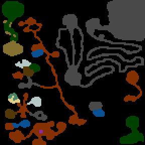 Underground minimap of Onslaught of the Undead Horde