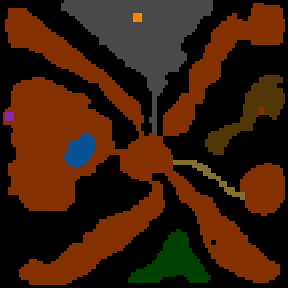 Underground minimap of Orrin's Island