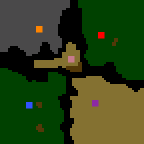 Underground minimap of Out of the Realm