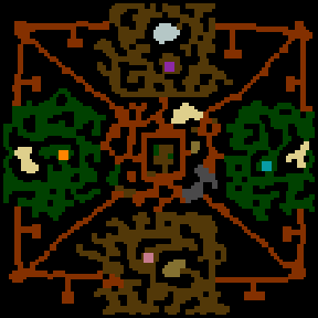 Underground minimap of Overlair