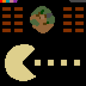 Underground minimap of Pac-Man and Magic [HotA 1.8.0]
