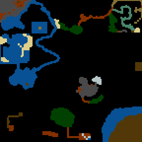 Underground minimap of Painted: The Misfit {Ver. 1.1}