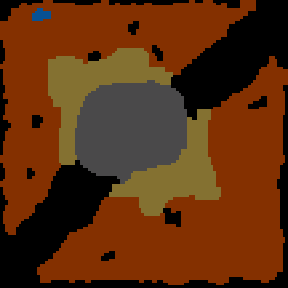 Underground minimap of Paradisiso