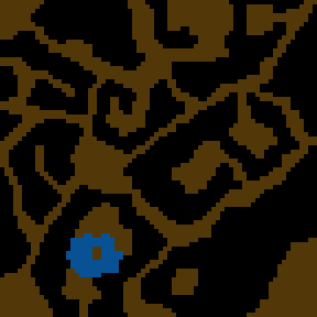 Underground minimap of Paradiz Islands & Undergrounds
