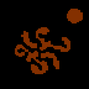 Underground minimap of Pas pour les couards