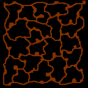 Underground minimap of Peace