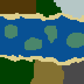 Surface minimap of Pearl Drop