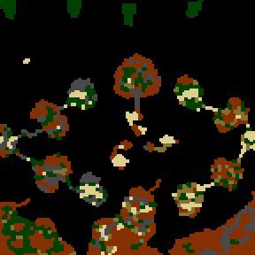 Underground minimap of Pendragon's Son lll