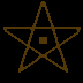 Underground minimap of Pentagram