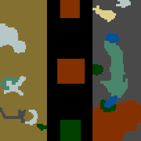 Underground minimap of Perfect rules.