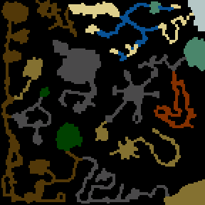 Underground minimap of Piekielna Bitwa