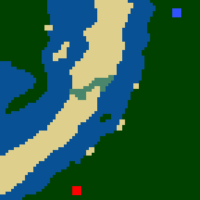 Surface minimap of Pilgrim