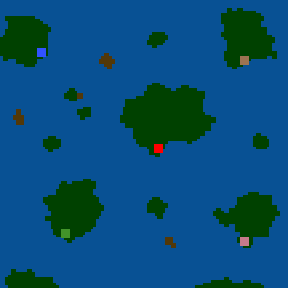Surface minimap of Pirates