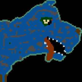 Underground minimap of Pirates of the Magic Sea