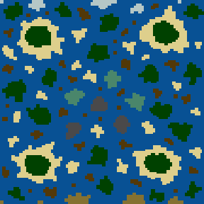 Surface minimap of Pirates Treasures (SoD)