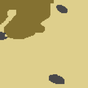 Surface minimap of Písečná Země DUNA