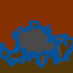 Underground minimap of Plague