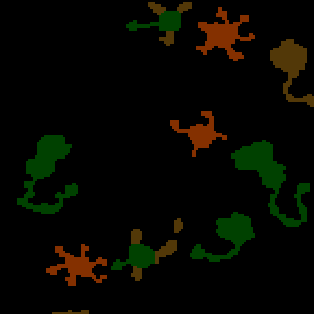 Underground minimap of Plasawica Huntingtona