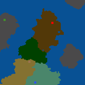 Underground minimap of Playing with the Gods