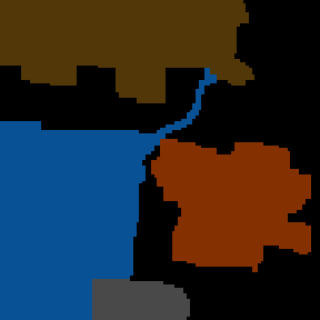 Underground minimap of Podziemne miasto.