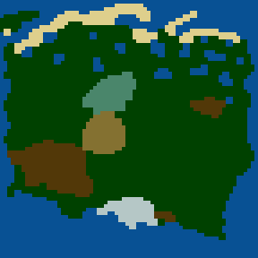 Surface minimap of Poland