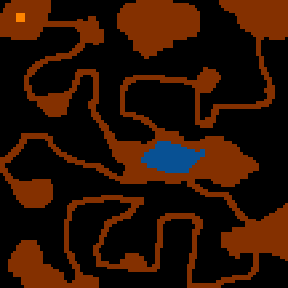 Underground minimap of Policiers