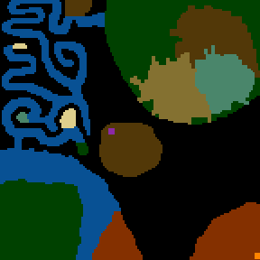 Underground minimap of Portal Arena
