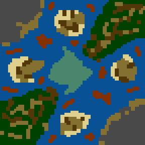 Underground minimap of Portals