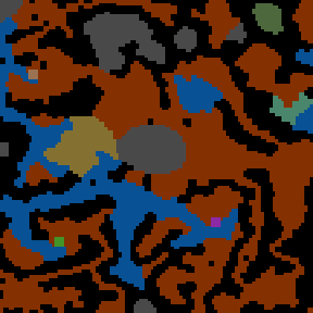 Underground minimap of Poszukiwanie Gondolinu