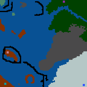 Underground minimap of Power&Magic2