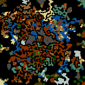 Underground minimap of Prismatic Greed