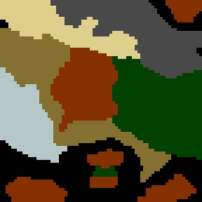 Underground minimap of Projekt zomboid 2.0
