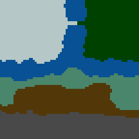 Surface minimap of Protect the Heaven