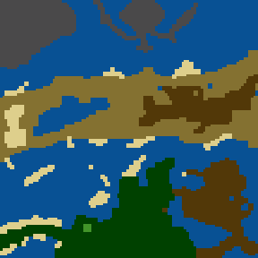 Surface minimap of Przekleństwo Smoka