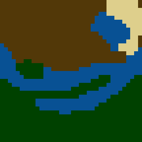 Surface minimap of Queen of the Dammeds