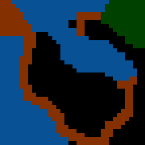 Underground minimap of Queen of the Dammeds